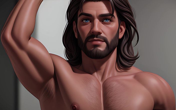 Erotic Man: Scruffy Hunks: Prezentace Scruffy 3D Cgi Men