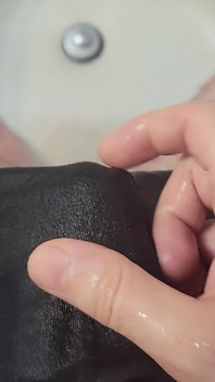 Up Close Cock Pee Hole Squirting Piss, Soaking Boxers, and Cumming