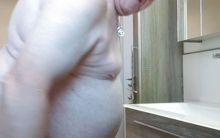 Karlchengeil: 내 엉덩이를 말려, 내 구멍을 손가락, 내 젖탱이를 때리고 방해를 받았어