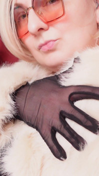Hot Fur Coat Collection - Part 2. Fetish MILF Arya Grander