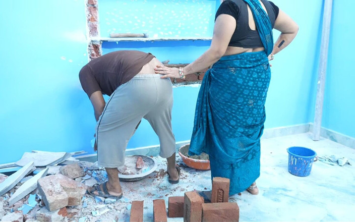Neha bhabhi0832: Mechanik naučil domácí paní, Pir paní Mistry v hindštině