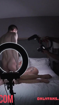 Dumping a Creampie in Sexy Ebony Spinner Bts
