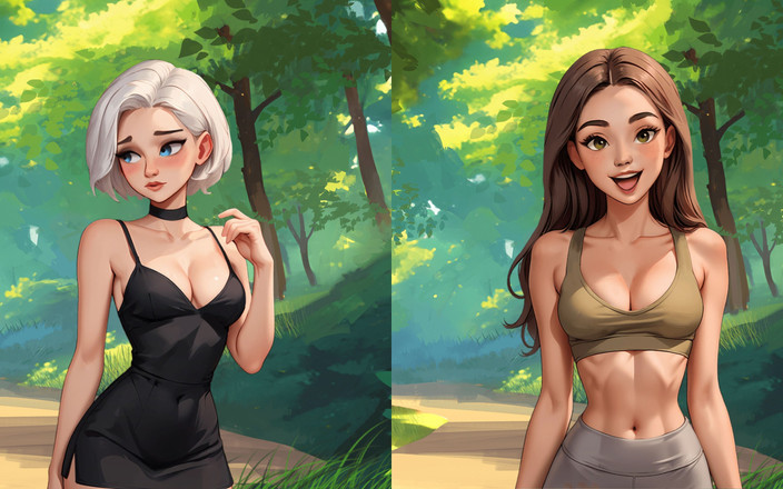 Adult Games by Andrae: Ep2: No Fap Island Gameplay - Scoprire Julie E Tatiana Nella...