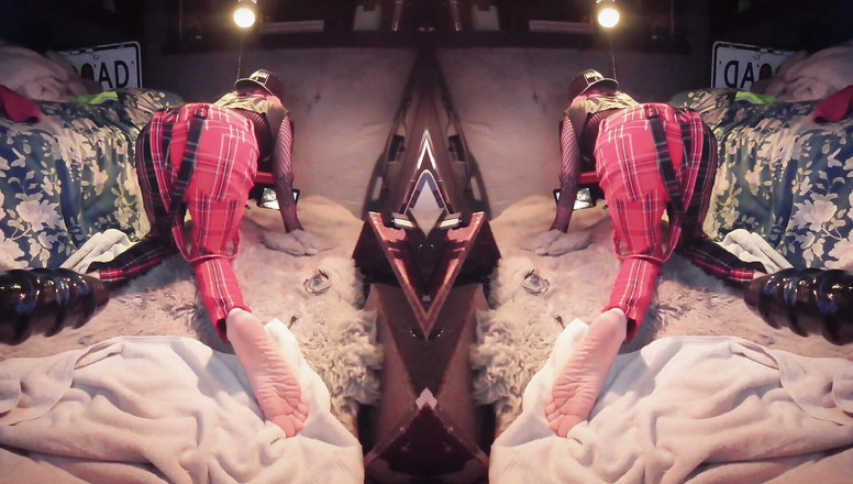 Tiffany Ciskiss: Masalah berganda pantat banci Tiffany Ciskiss ternganga pantat pada dildo...