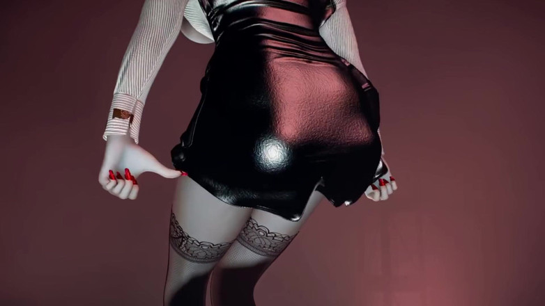 Why fuck so hard: 3D super fofa asiática prostituta nua sua bunda perfeita foi...