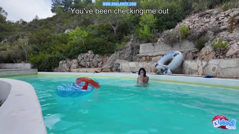 Khalamite: I Fuck the Guy From the Pool in Marseille - Voyeur...