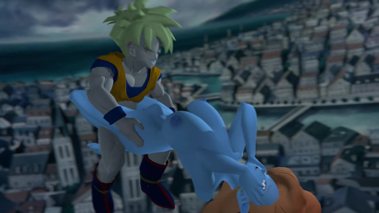 PixelAftDark: Stiefsohn gohan fickt zangya - dragon ball z animation