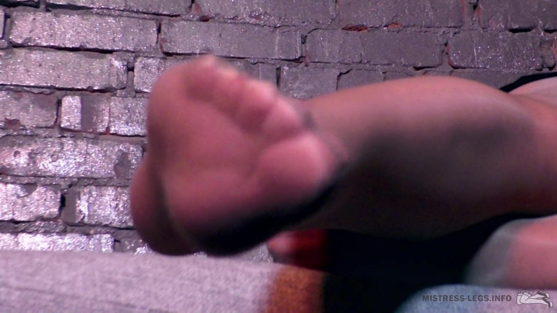 Mistress Legs: Mistress's feet tease and ignore you