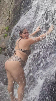 I Got Wet From The Waterfall Bath