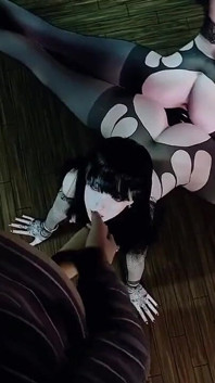 美丽的年轻女人和老人 - 无码成人动漫3D（v 104）