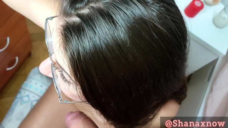 Shanaxnow: Deepthroat Wet BJ Cum in Mouth Spanish Cum Gargling