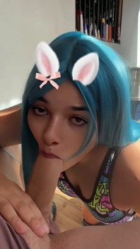 Bulma Sucking Goku Cock