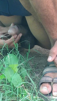 Natursekt schwarzer schwanz im freien, indischer mann ficken