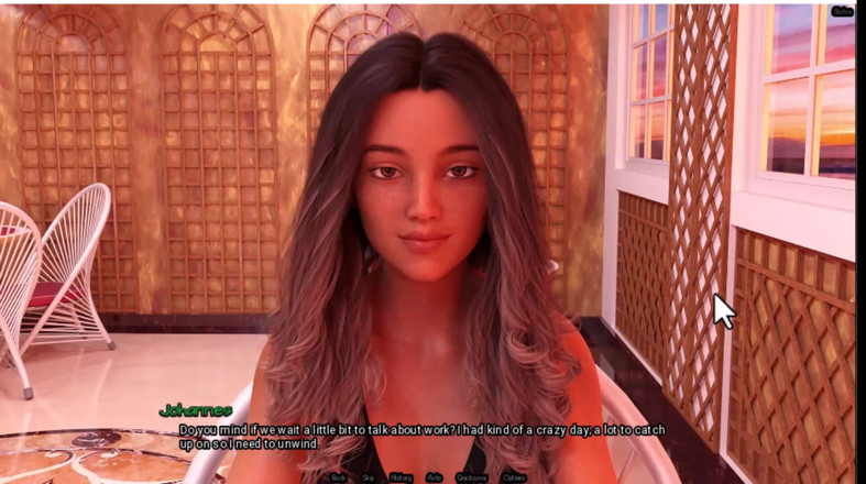 Johannes Gaming: Radiant 6, waiter shows me her boobs