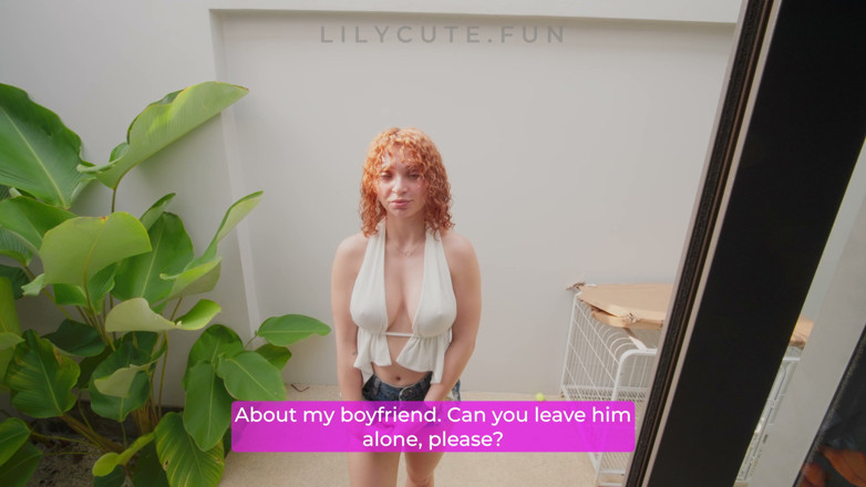 Lily Cute: I'll Be Your Slut, Just Leave Him Alone! GF Fucked...