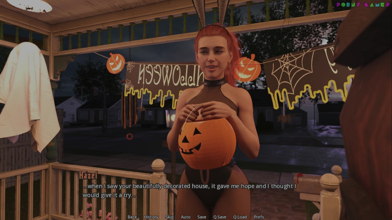 Porny Games: Gunpowder zakar-ekor oleh Bytehog Prime Horny Halloween Adventure, Blowjob untuk...