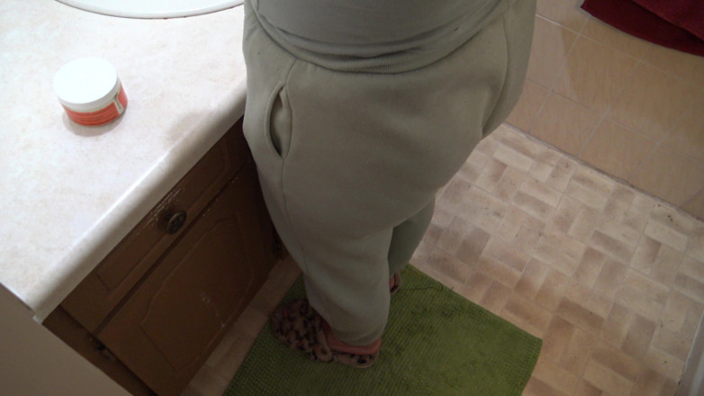 Souzan Halabi: Granny lets teen boy cum inside her panties
