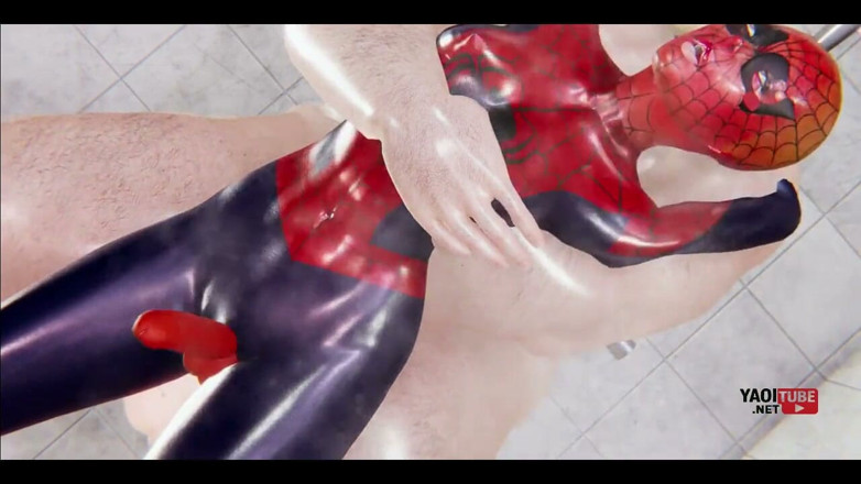 Yaoitube: Spiderman โดนชายใหญ่ yaoi เย็ด - หนังโป๊เกย์การ์ตูนญี่ปุ่นเอเชีย