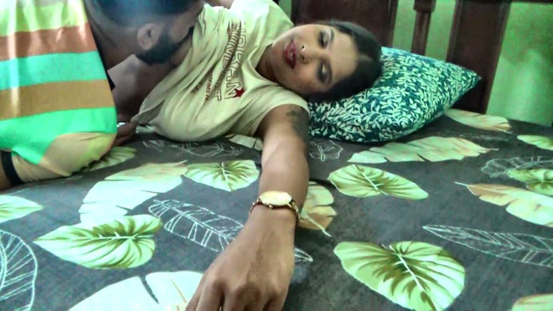 Anjalisingh_sexy: A Desi Housewife Masturbates and Her Husband Came, Then Mad...