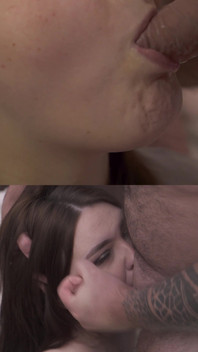 Sh Blowjob, Super Close-up, Cum in Mouth