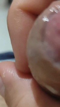 Multiple Orgasm in Manual Massage on the Glans.