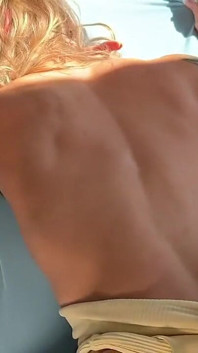 Sexy blondýna Velký zadek Pěkná prsa Moderní Gomorha Šuká TeddyHo Tarantino