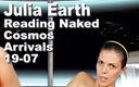 Edge Interactive Publishing: Julia Earth leyendo desnuda las llegadas del cosmos 19-07