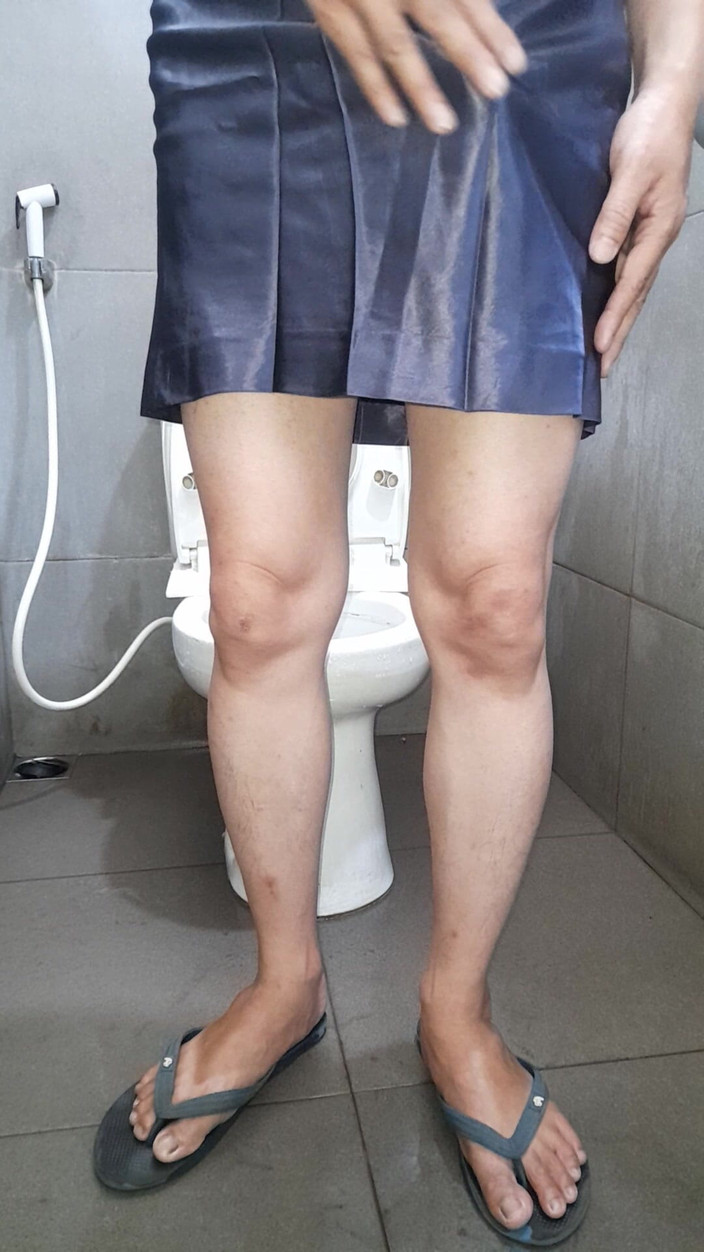 Naomisinka: Muhteşem astarlı mavi saten ipek mini elbise