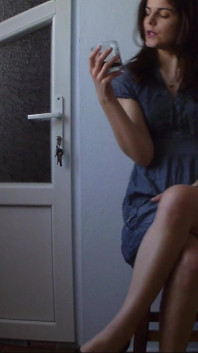 Sexy Teen Imbibe Juice to Make Herself Pee