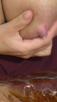 Milking Boobs to the Bowl