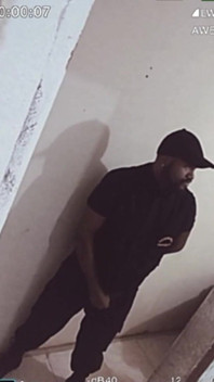 Security Guard Masturbating at Work