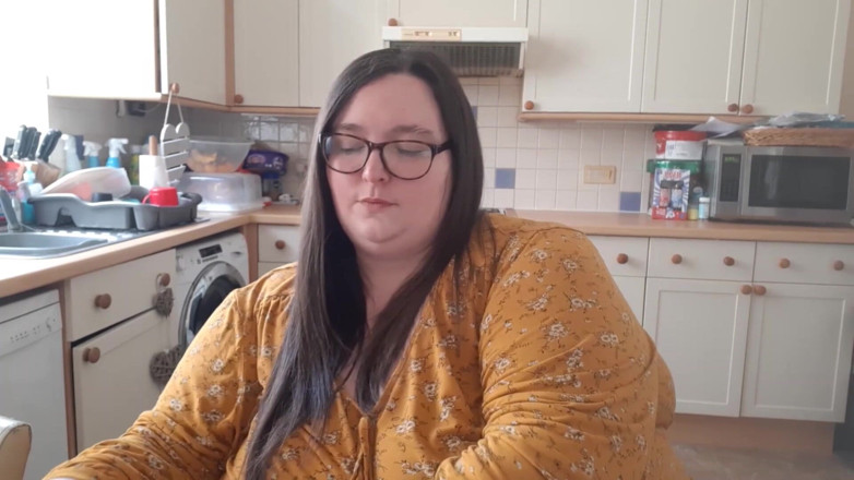 SSBBWLadyBrads: Ssbbw vs godzilla burger eating