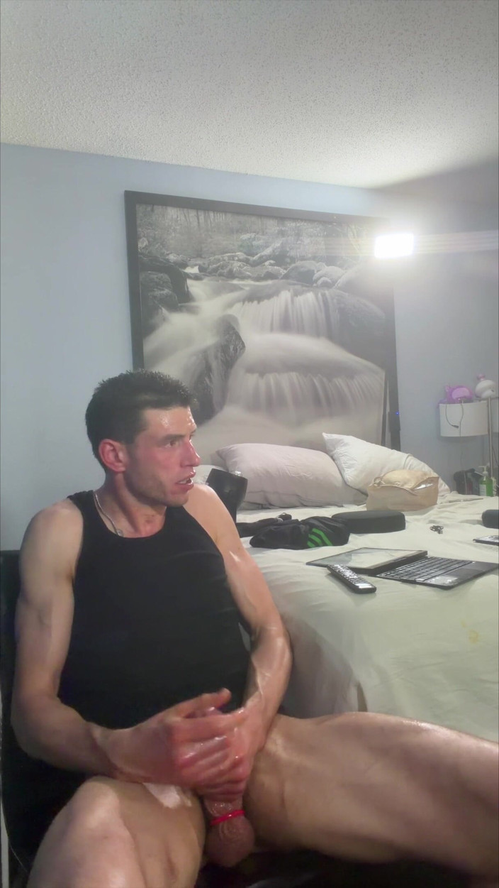 Savage confidence: Wyraz twarzy nigdy nie był taki, podczas gdy ja gooned...