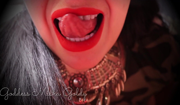 Goddess Misha Goldy: Pathetic losers like you deserve to be teased, edged, and...