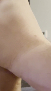 Big White up Close Jerking off