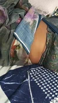 Nattukattai Tamil Stepaunty on Bed