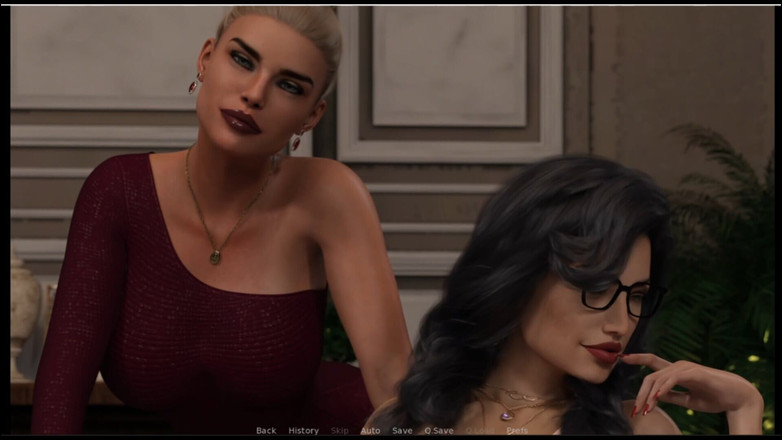 Lana Game plays: 熟女 #1 - 优雅绝望的热辣熟女