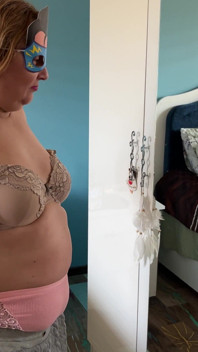 Zara Charm - Bedroom Striptease in Soft Light