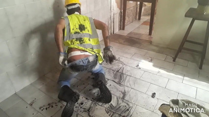 Stink HairyMale: Lío trabajador de barro