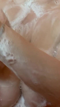 Foam Party with Big Tits