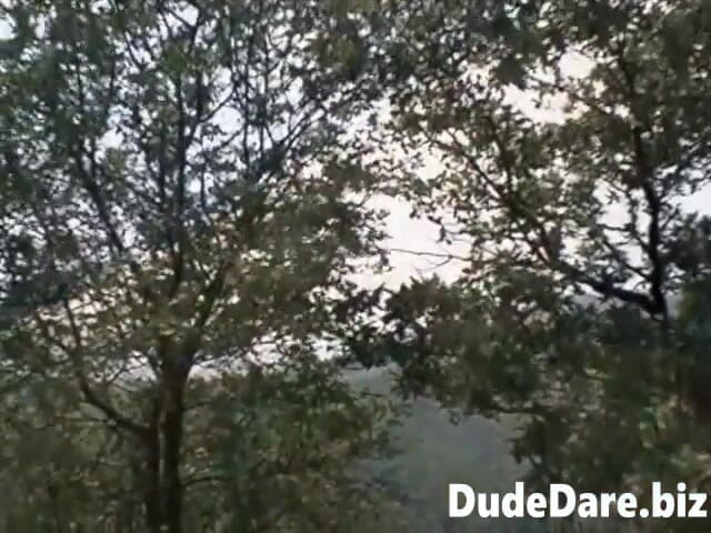 DudeDare: Возбужденные ебари хардкорно шпилют в лесу