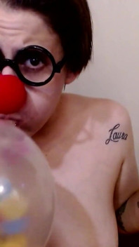 B2p ballong spela konfetti pop party clown