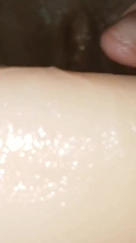 Dp anal con un juguete sexual