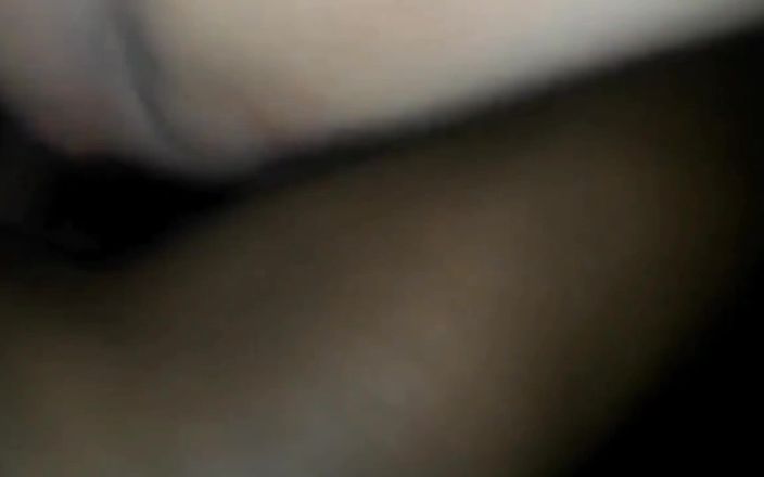 Real homemade BBW BBC porn: Cazzone nero che scopa entrambi i miei bei buchi all'aperto