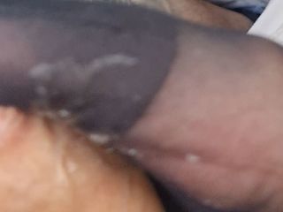 MisStockingFeet: 車の中でストッキング足コキ
