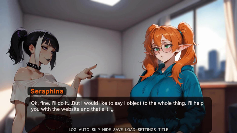 Futavision: ชีวิตของ Seraphina: สาวดุ้นเอลฟ์และรูมเมทสาวเซ็กซี่ของเธอ - ตอนที่ 4