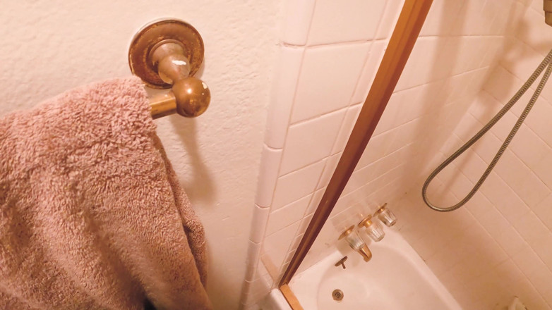Erin Electra: Une belle-mère baise son beau-fils dans la salle de bain...