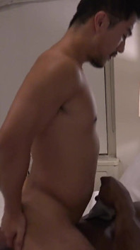 Breeding a Muscle Asian Hole After a Long Fuck Session