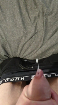 Lad Dripping Loads of Warm Cum