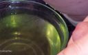 Andy, Liza, and Max: Extreme Closeup of Cum and Piss Mix Recipe Making